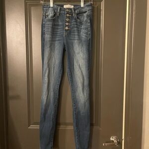 KanCan Blue High Rise Jeans Classic Denim